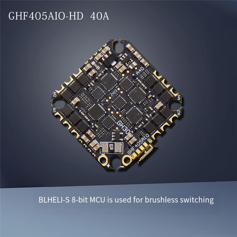 ABTI-GHF405AIO-HD 40A AIOフライトコ - Fpv Drone Esc のレビューと価格