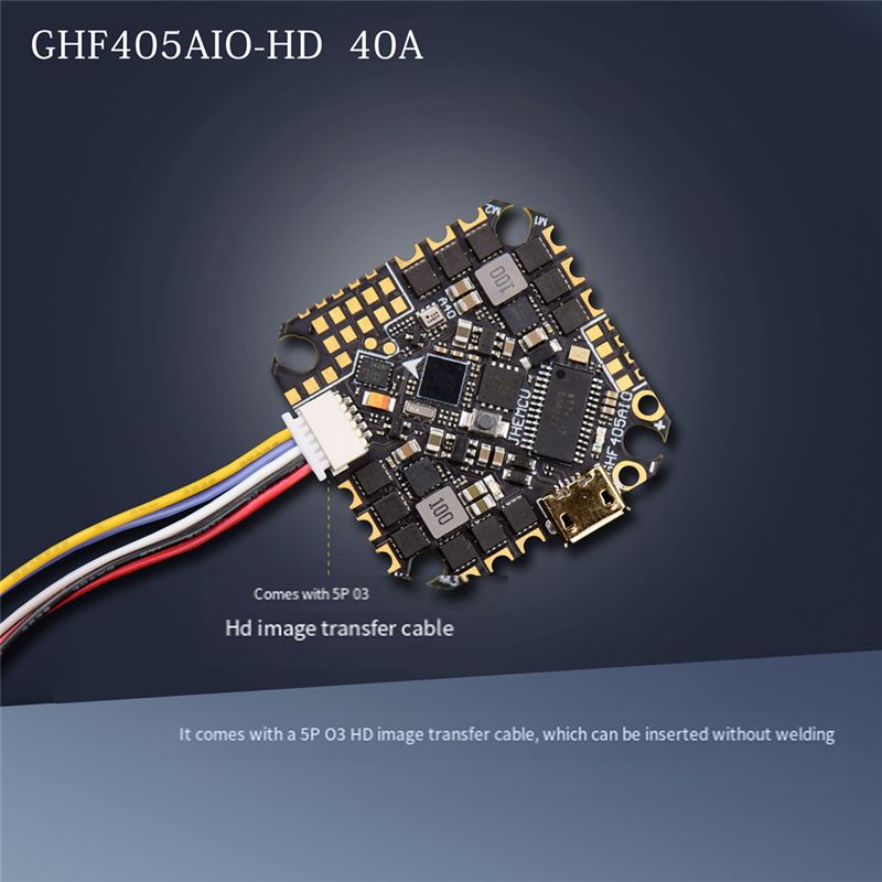 ABTI-GHF405AIO-HD 40A AIOフライトコ - Fpv Drone Esc のレビューと価格