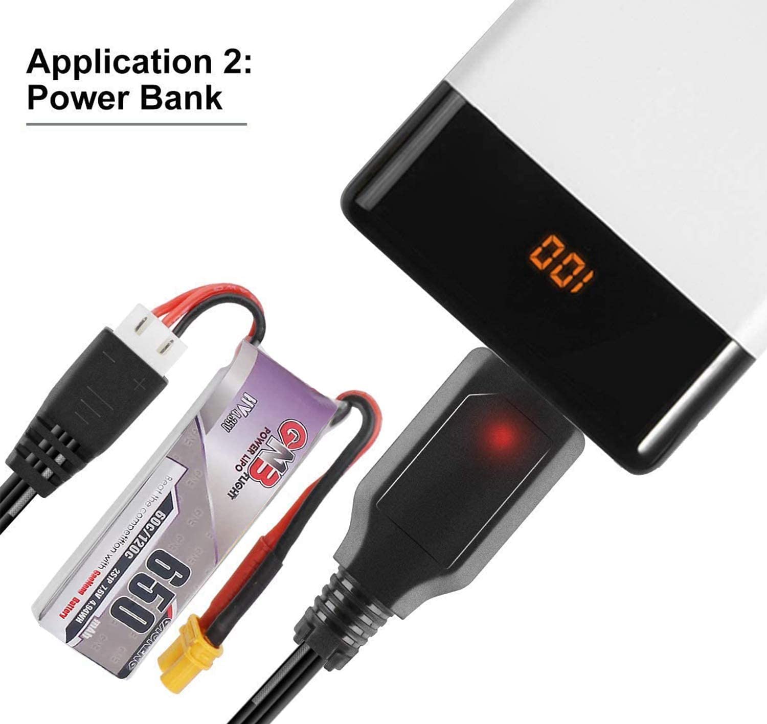 1 パック XH-3P バランス 7.4V 1A Lipo  - Fpv Drone Charger のレビューと価格
