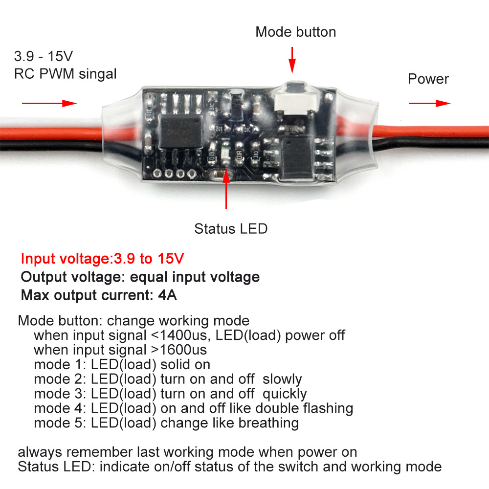 マルチモード RC リモート電子 AUX チャンネルオン/オ - Fpv Drone Tool Kit のレビューと価格